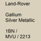 Preview: Land-Rover, Gallium Silver Metallic, 1BN / MVU / 2213.